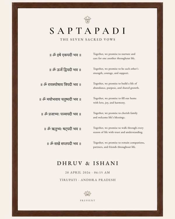 THE SAPTAPADI
